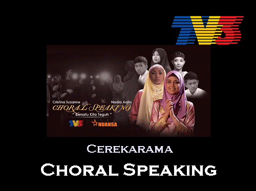 Cerekarama Choral Speaking TV3 - Yumida