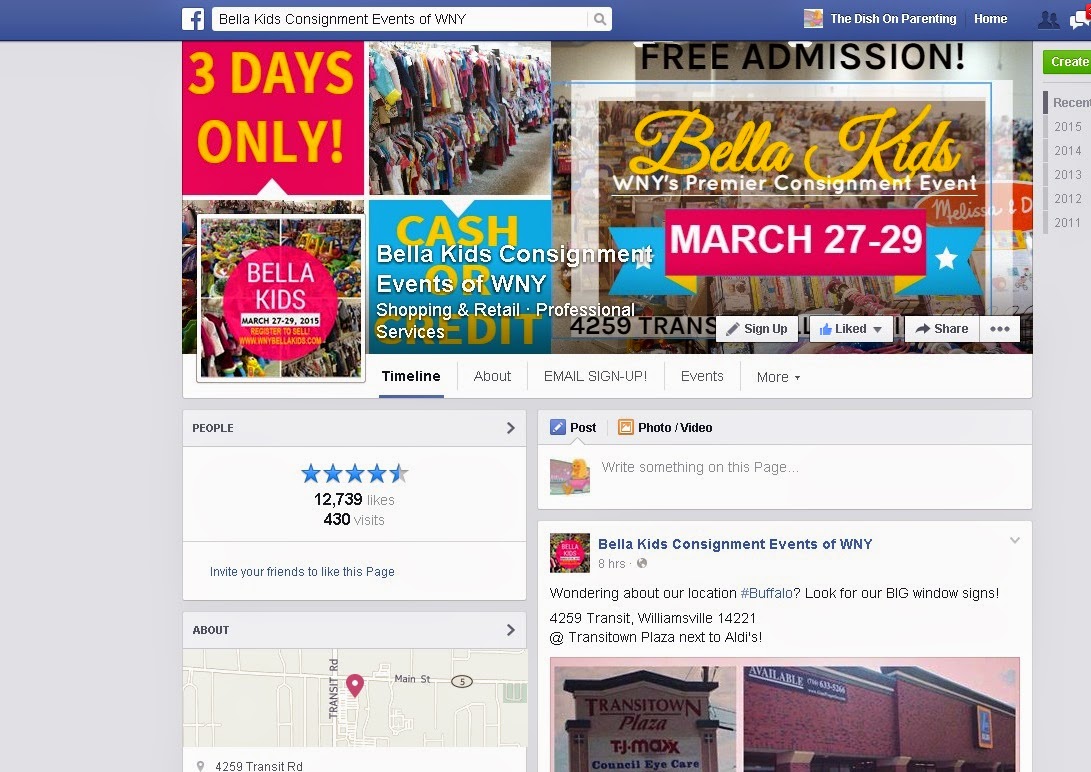 Bella Kids Facebook