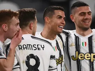 Two Goals from Ronaldo secure Juventus all three-point need