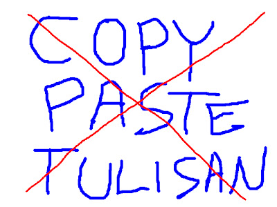 Cara Agar Tulisan Blog Tidak Bisa di Copy Paste