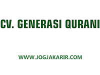 Loker Tenaga Finishing Buku CV Generasi Qurani Jogja