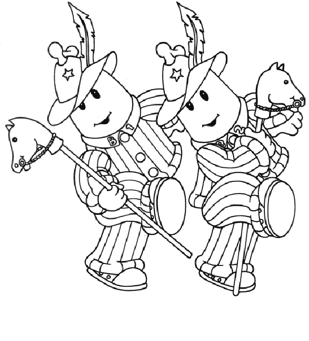 Desenhos para Colorir Bananas de Pijamas