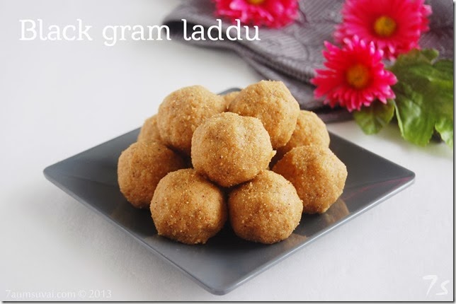 Black gram laddu