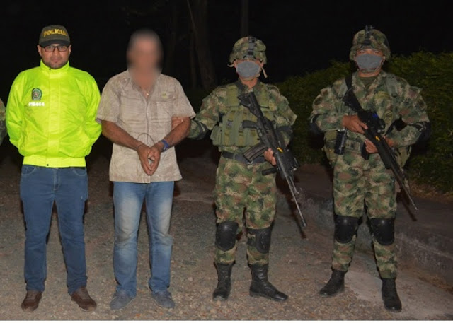 FRONTERA: Capturado sujeto señalado de ser alias el Veterano, cabecilla  del ELN en Arauca-Colombia. 