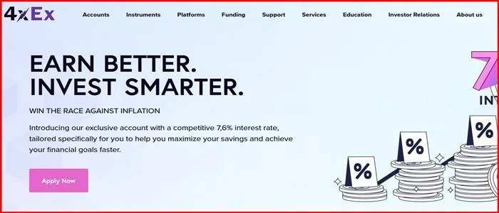 [Мошенники] 4xex.com – Отзывы, развод, обман! Брокер 4xEx мошенник