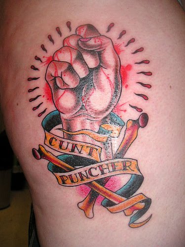  know that there's not much I love more than really really bad tattoos.
