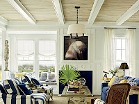 Beach Cottage Living Room Decor