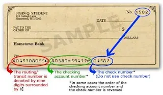 To locate your bank routing number and checking account number, you can follow these steps
