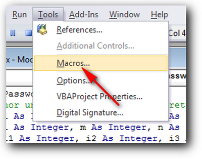 Membuka Cell Excel yang Dipassword