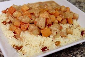 Coconut-Curry Chicken with Vegetables and Couscous