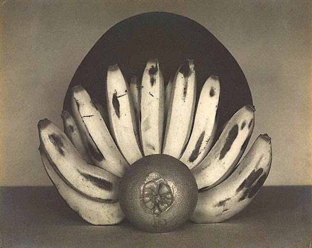 Edward Weston (1886–1958) Still Life with Bananas and Orange, 1927 Gelatin silver print, 7 7/16 x 9 5/16 in. J. Paul Getty Museum, Malibu CA