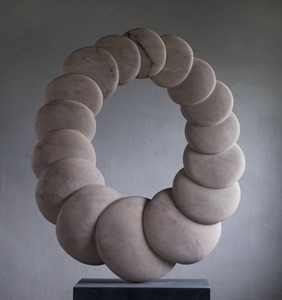 Sable: PORTUGUESE MARBLE, 2015: W 65cm, H 93 cm, D 11 cm; SOLD