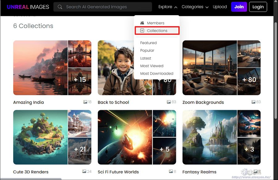 Unreal Images 提供AI生成的圖片，免費下載自由使用