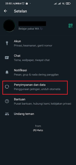 Cara Menghapus Data Whatsapp Tanpa Menghilangkan Chat 1