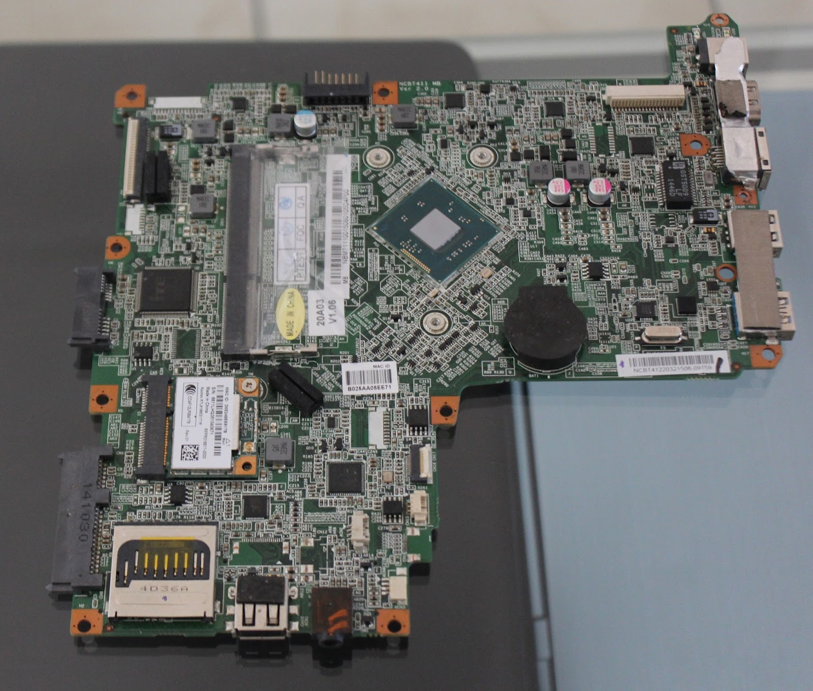 Jual Motherboard Acer Aspire One 14 Z1401  Jual Beli 