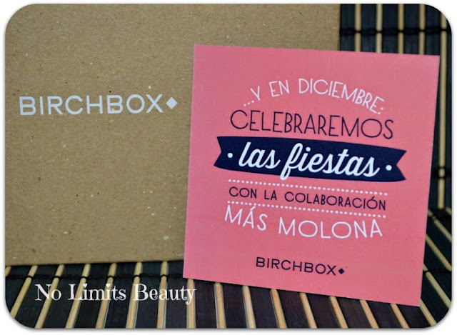 Anuncio colaboración - BirchBox diciembre 2014