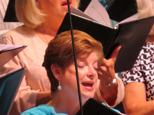 choir at Woodmont Church, Florence Alabama