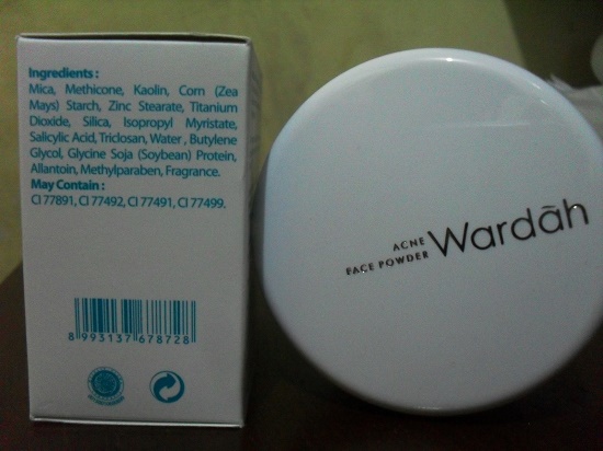 Review Wardah Acne Face Powder untuk Kulit Berjerawat 