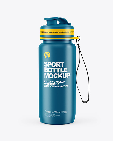 Download Matte Sport Bottle Mockup