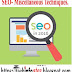 Search Engine Optimization (SEO) Techniques Information.