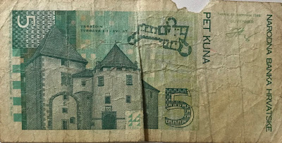5 Kuna Croatia banknote