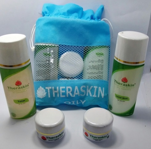 Paket Theraskin Cream Oily Bpom Original