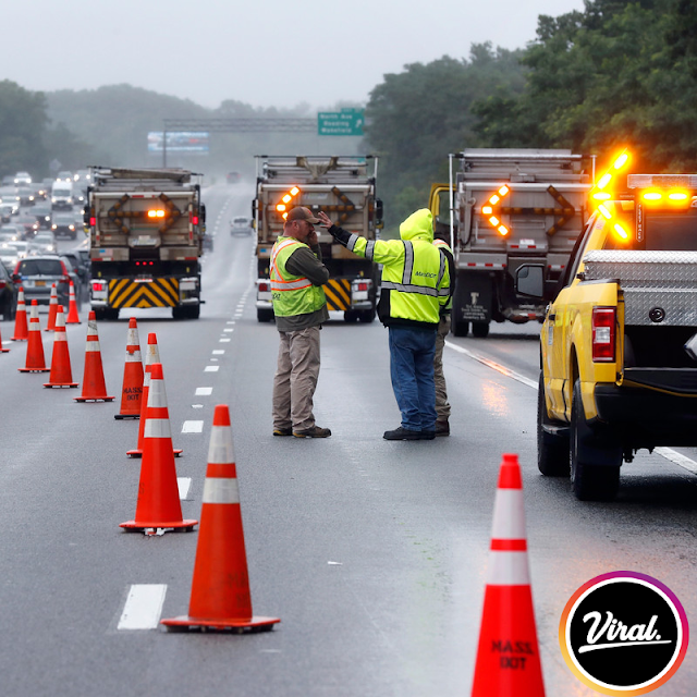 11 arrested after standoff between Massachusetts state troopers and armed men shuts down I-95