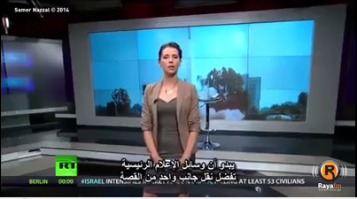 News Reporter exposes Israel on live television.