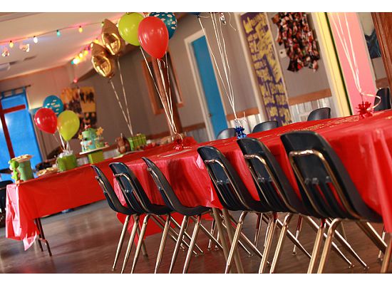 Super Mario theme party      http://www.frostedevents.com