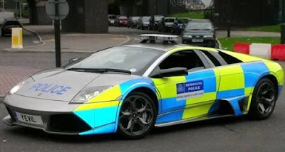 Lamborghini-Murcielago-Police-Car-Silver