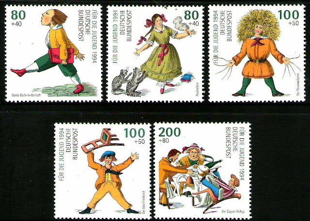 Germany 1994 Heinrich Hoffmann Characters set of 5