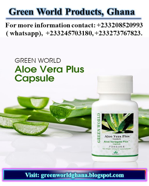 Green World Aloe Vera Plus Capsule