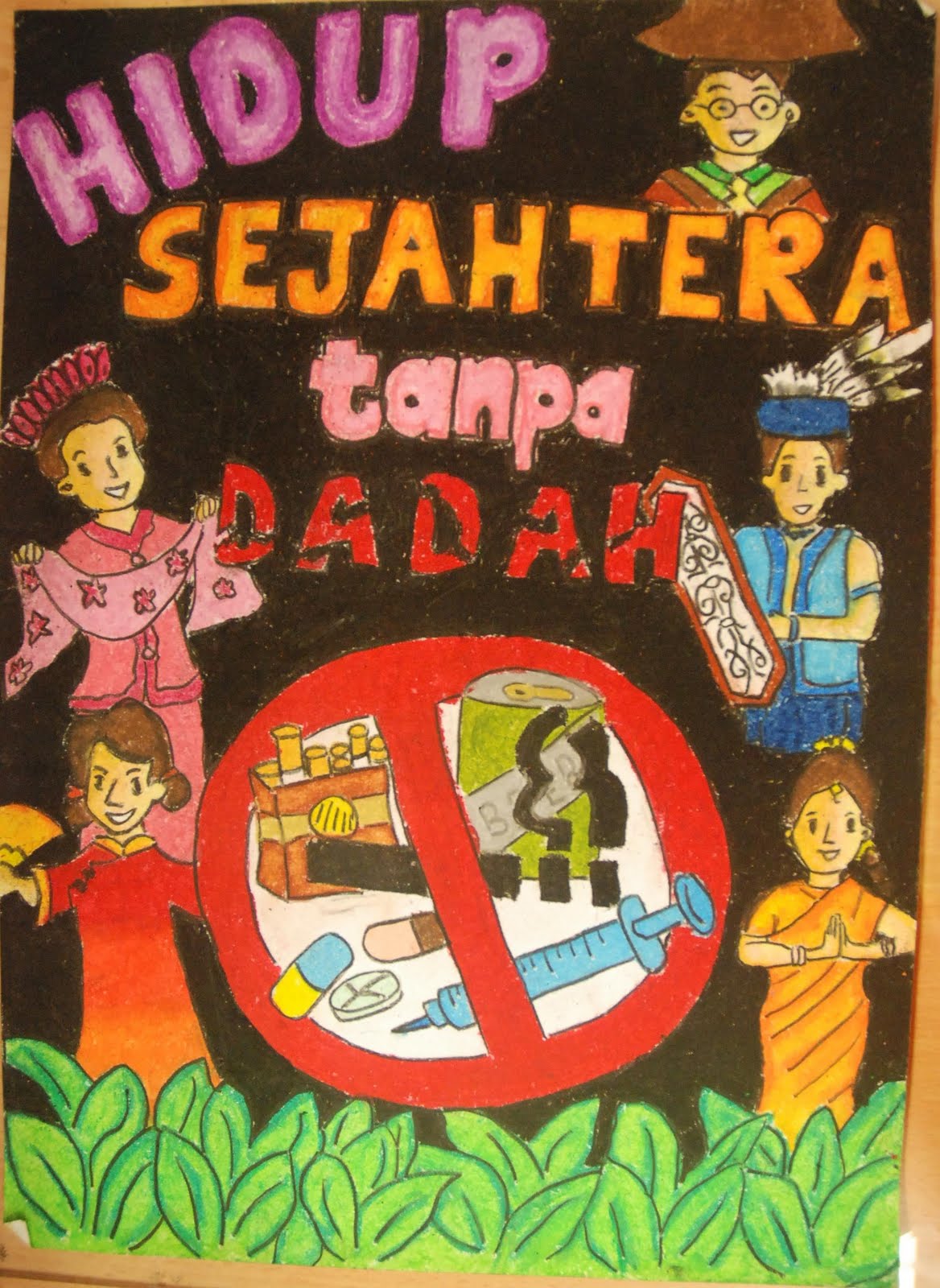 Think health, not drugs: Hidup Sejahtera Tanpa Dadah di 