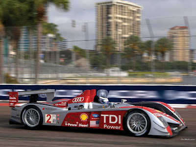 Audi R10 TDI power wallpaper