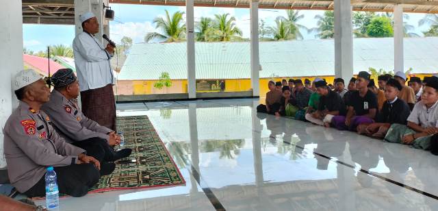 Silaturahmi ke Dayah Darul Ulum Aceh, Kapolsek Nurussalam Dipeusijuk Abon Matang Neuheun