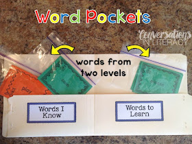 Sight word activities sight word pockets