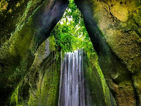 Air Terjun Tukad Cepung Bangli Bali, Pesona Tirai Surga