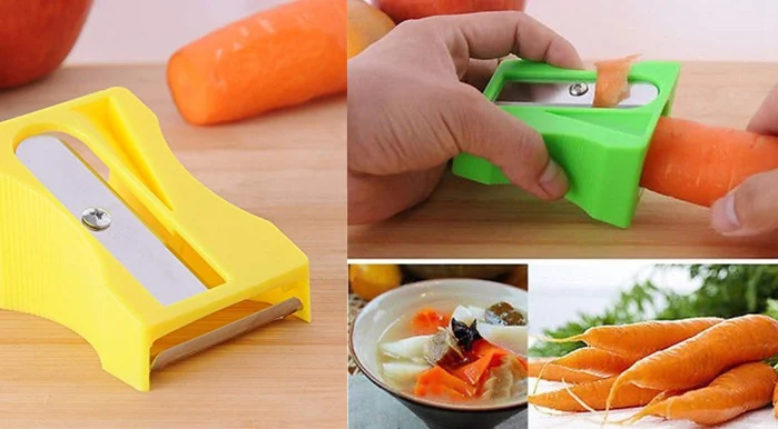 Carrot Cucumber Vegetable Fruit Curl Slicer Peeler