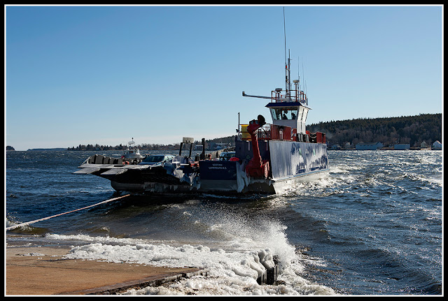LaHave Ferry; LaHave River; Stranded; Nova Scotia