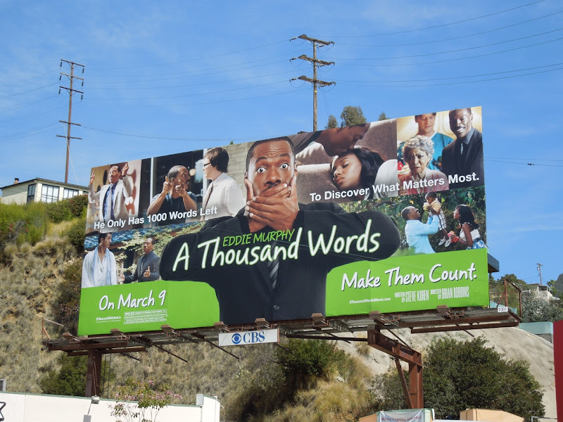 A Thousand Words billboard