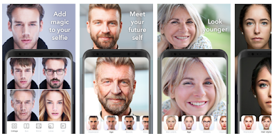 Age challenge Aplikasi : Face App Fitur untuk Merubah Wajah Menjadi Tua Di Instagram