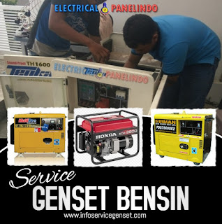 service genset bensin