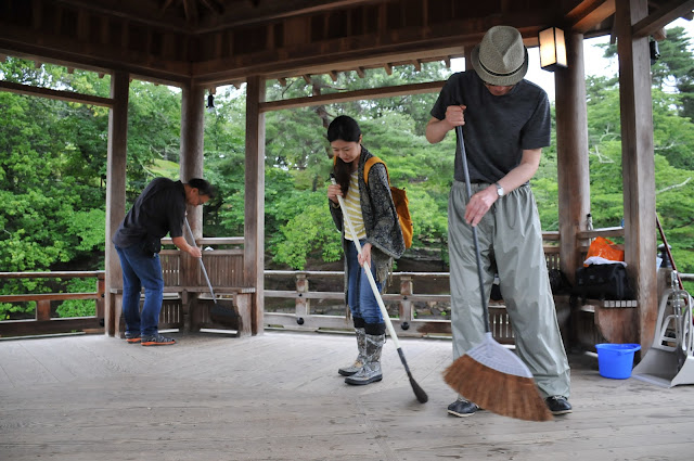 奈良公園清掃活動