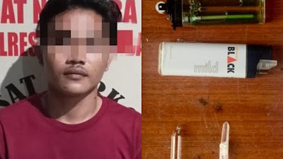 Warga Herlang Diamankan Polisi Lantaran Memiliki Sabu