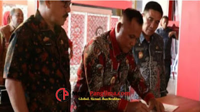 Pemkab Lampung Selatan Tanda Tangani Perubahan Kedua Perjanjian Pinjaman PEN Dengan PT. SMI