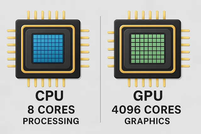 CPU and GPU image