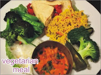 vegetarian meal