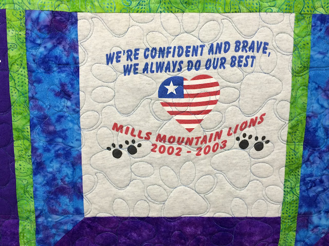 Debbie Seitz's Quilt for the Principal