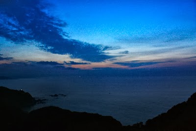 横波半島の日の出