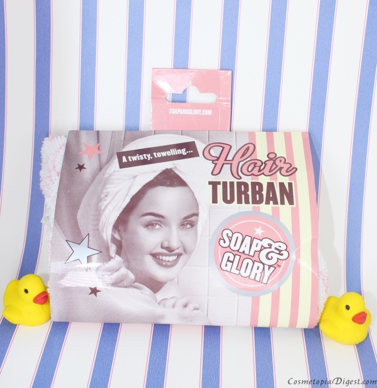 Here is my review of the Soap & Glory Hair Turban, a microfibre towel that dries hair very quickly.